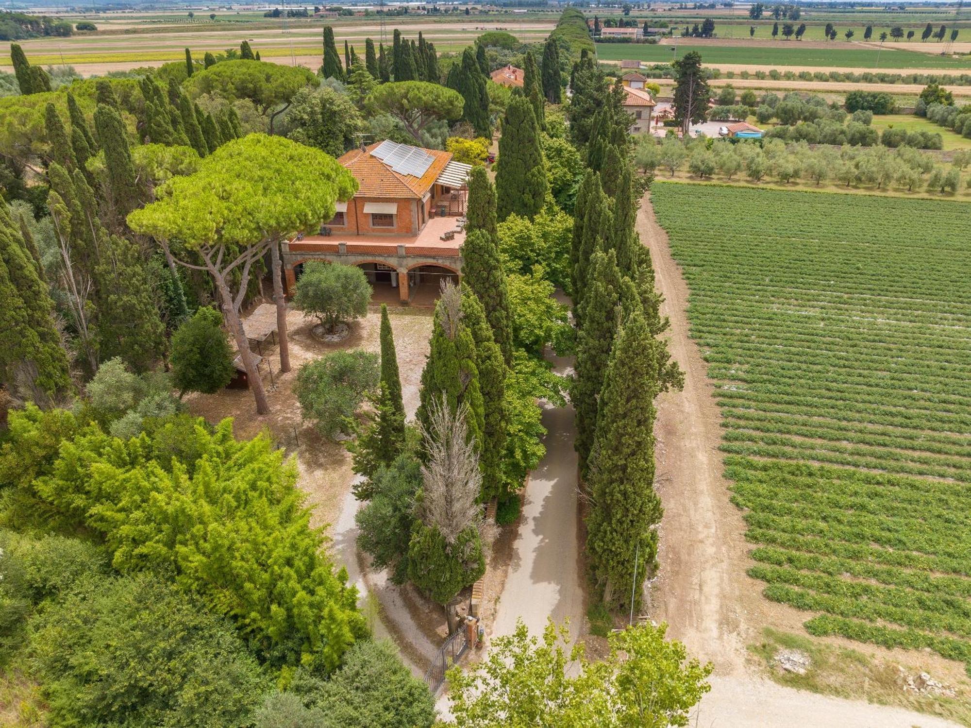 Villa I Tigli Кампилья-Мариттима Экстерьер фото