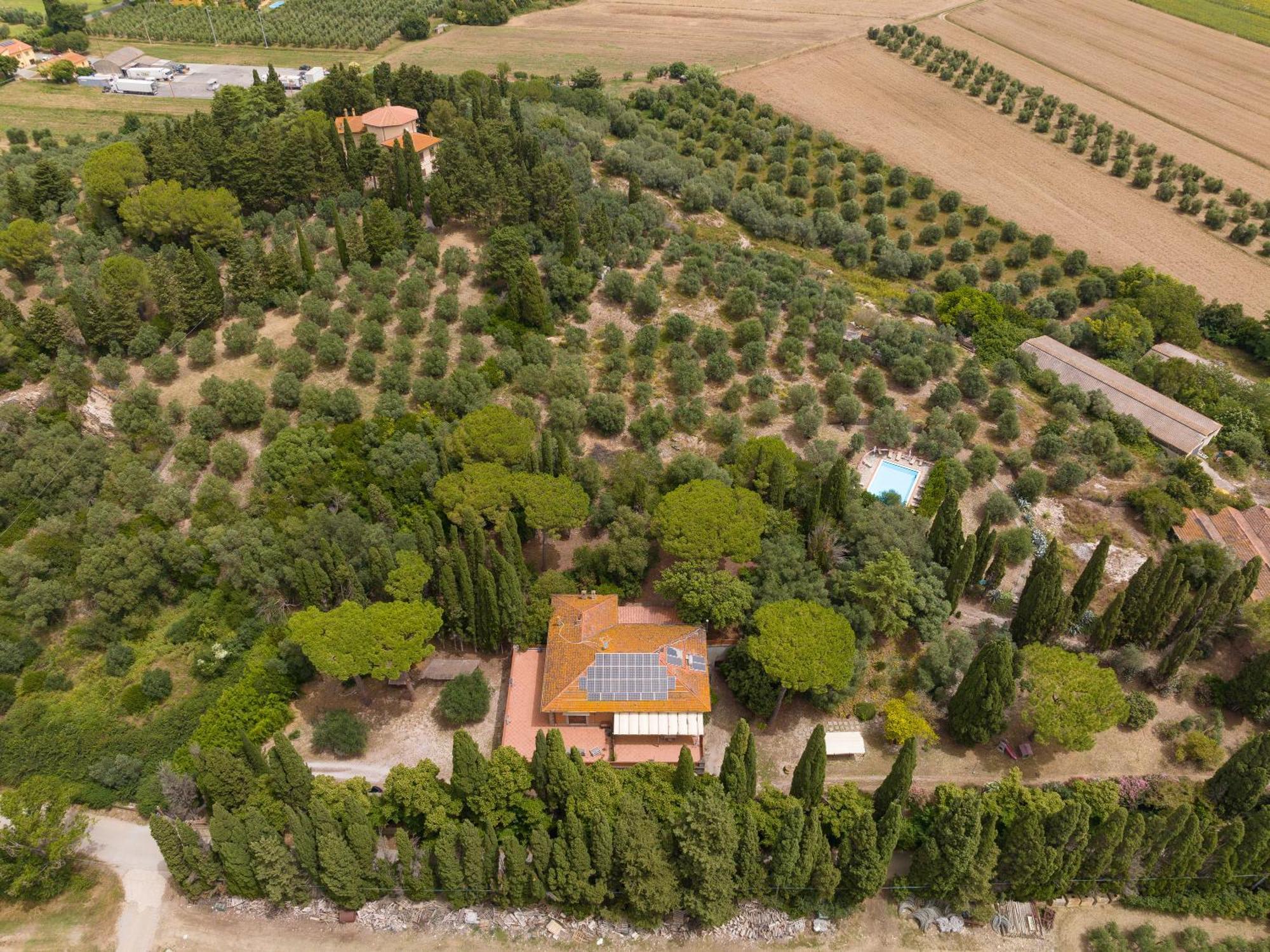 Villa I Tigli Кампилья-Мариттима Экстерьер фото