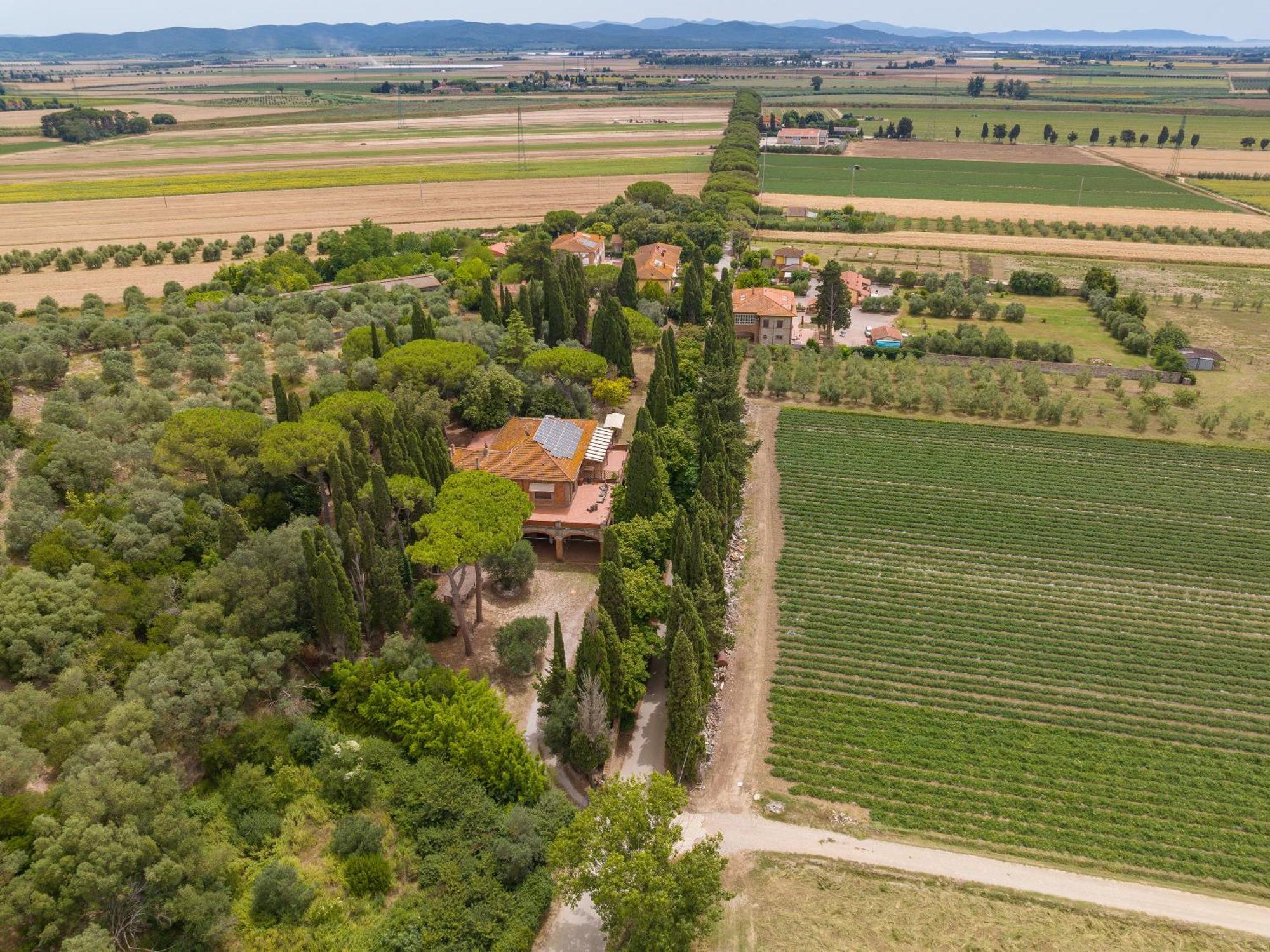 Villa I Tigli Кампилья-Мариттима Экстерьер фото